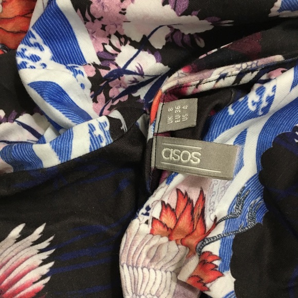 ASOS  Harajuku crane dress NWOT - Picture 4 of 4